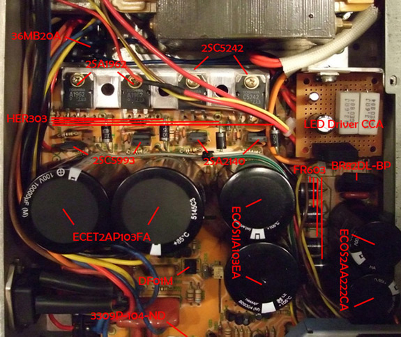 Carver mk II series audio amplifier